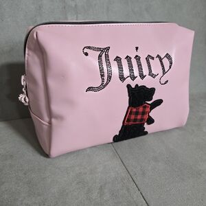 Juicy Couture Pink Cosmetic Bag